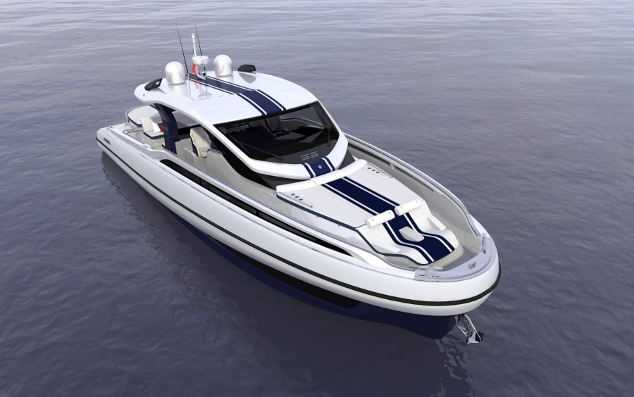 SACS Rebel 55: stylish and convenient RIB