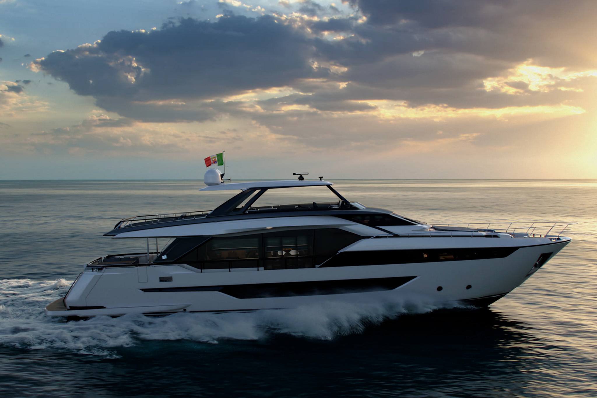 New Ferretti Yachts 940 launched