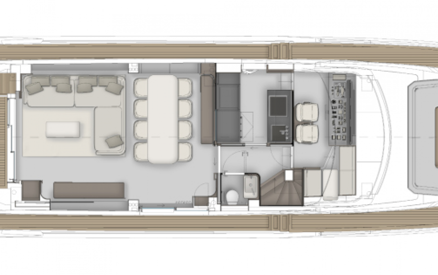 Ferretti Yachts 800 Project фото 3.2