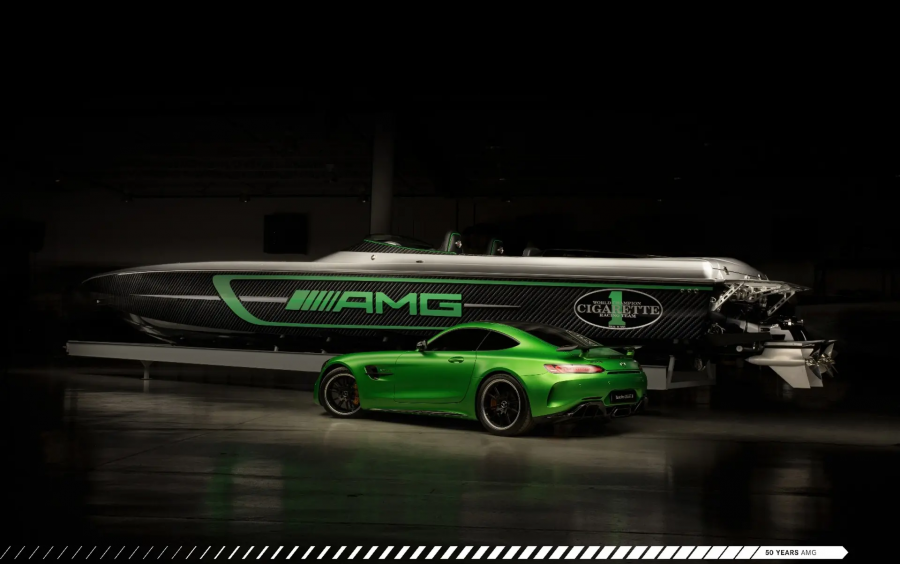 Cigarette Marauder AMG GT S - 2018 фото 1.4