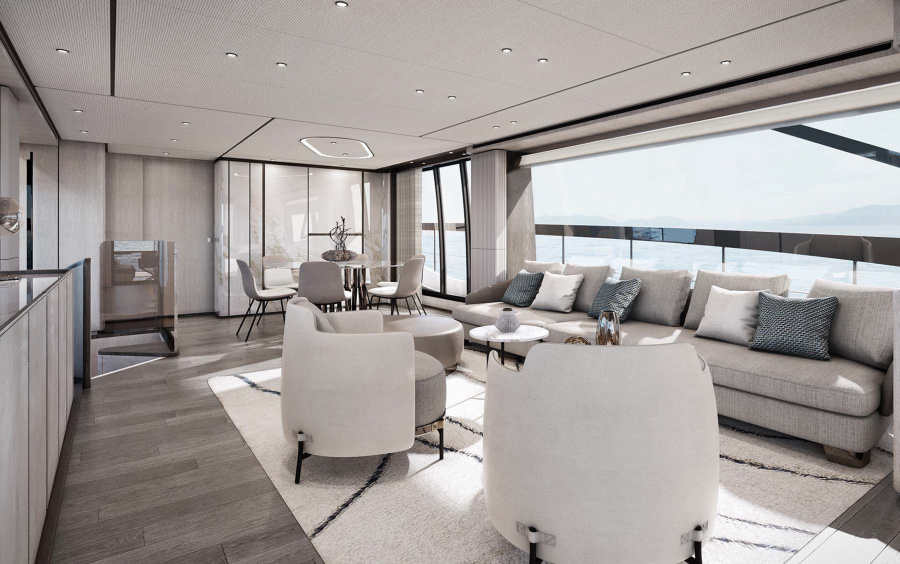Ferretti Yachts 860 фото 2.1
