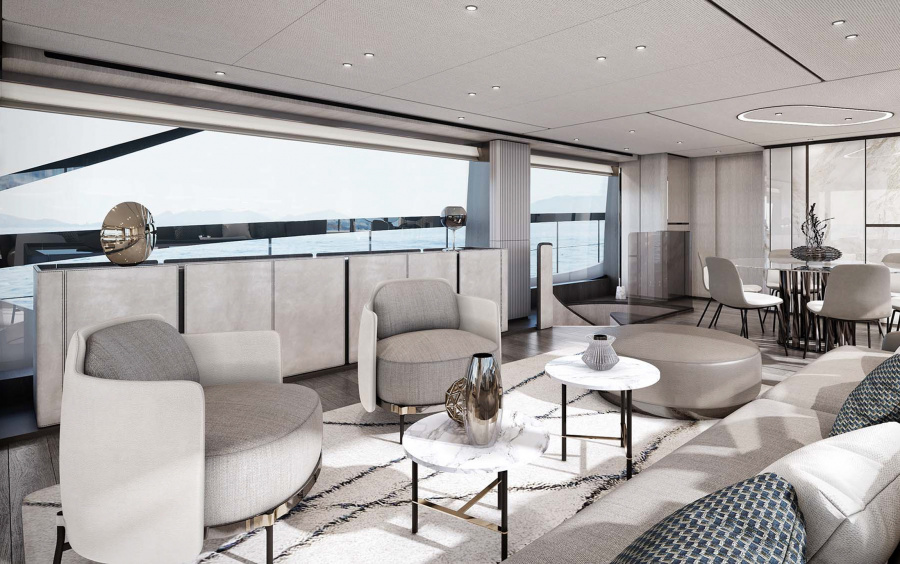 Ferretti Yachts 860 фото 2.10