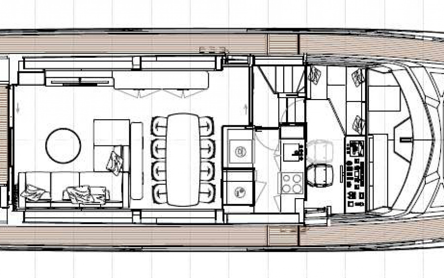 Ferretti Yachts 780 фото 3.4