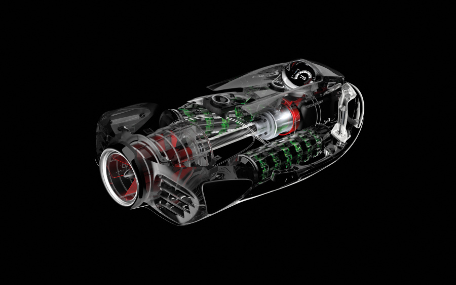 SEABOB F5SR Black Line Green фото 1.5